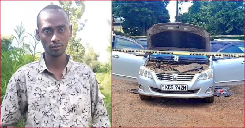The DCI managed to trace the vehicle Daniel Muthiani used moments before his brutal murder.